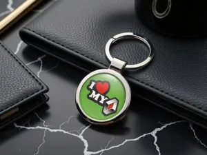 Custom Keychain Domed Style and Limited Edition